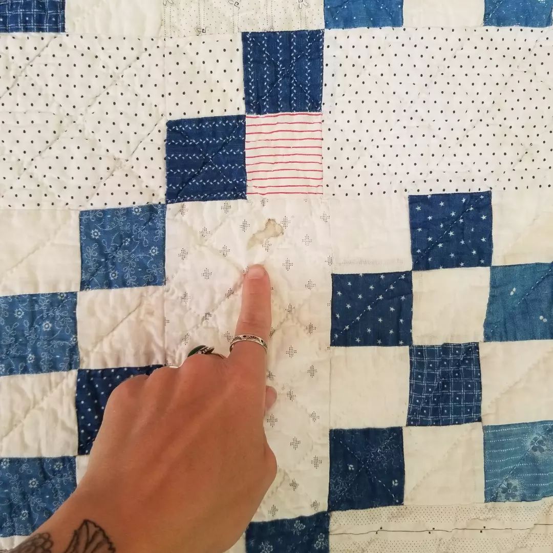 Indigo Patch Quilt