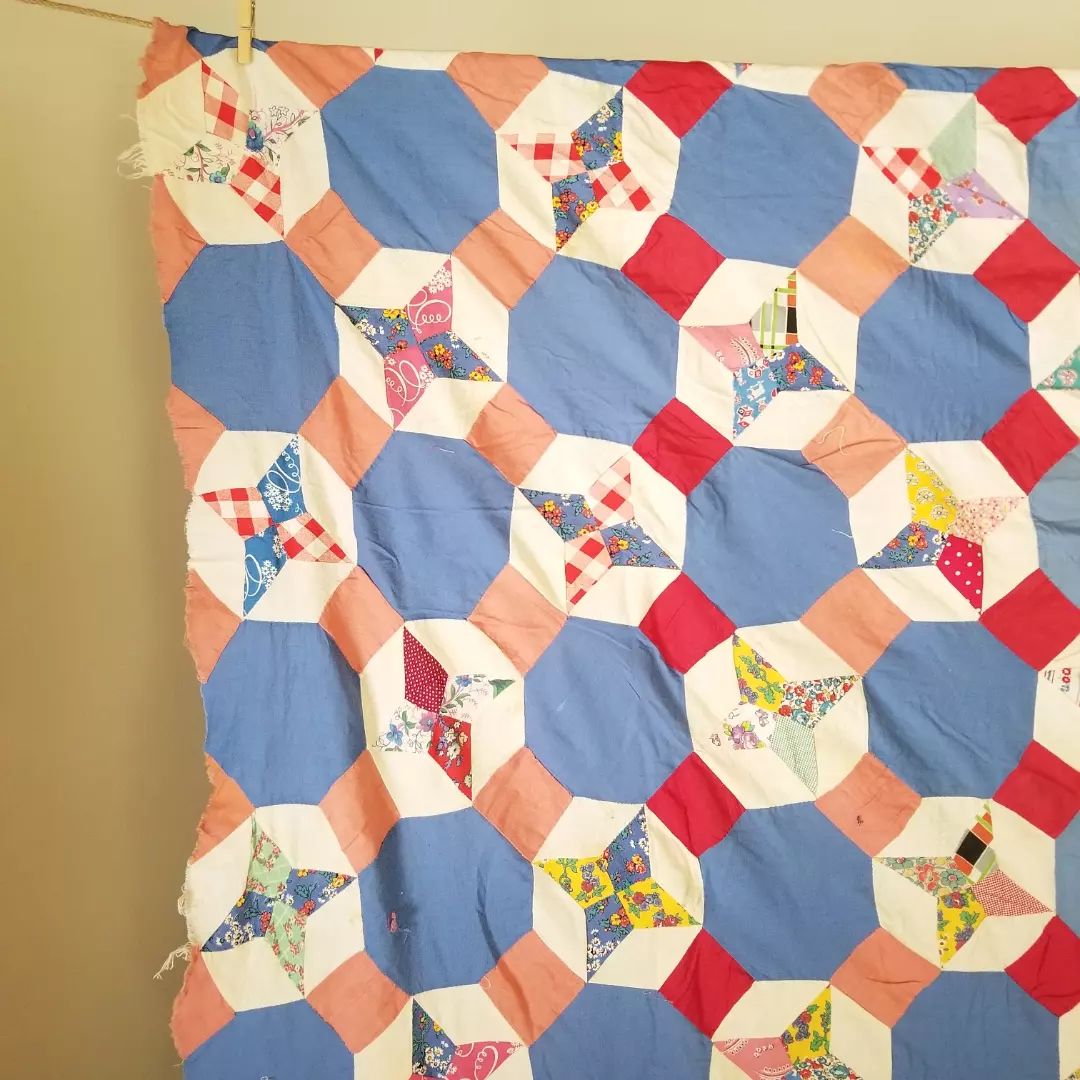 Hummingbird Quilt Top