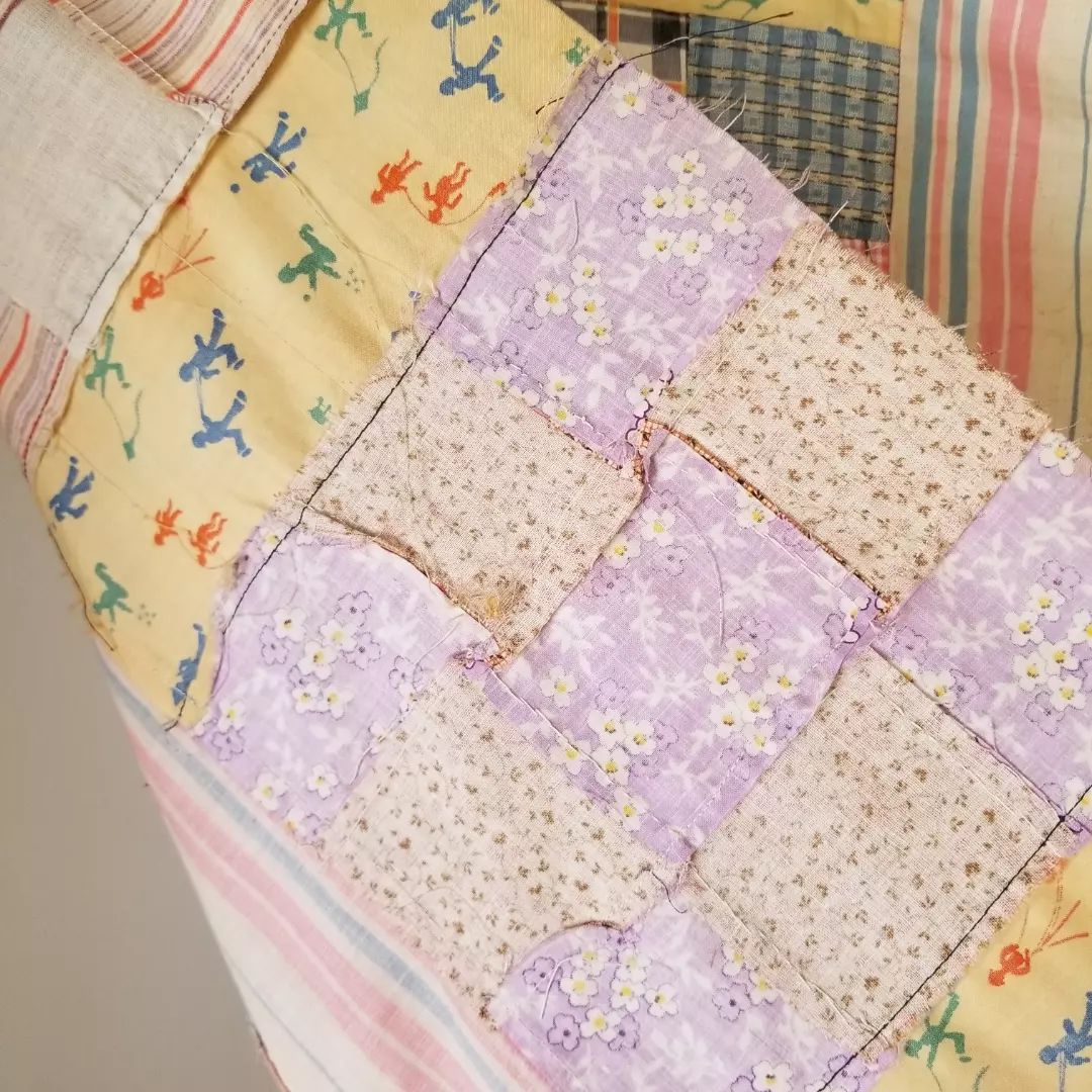 9 Patch Sashing Quilt Top