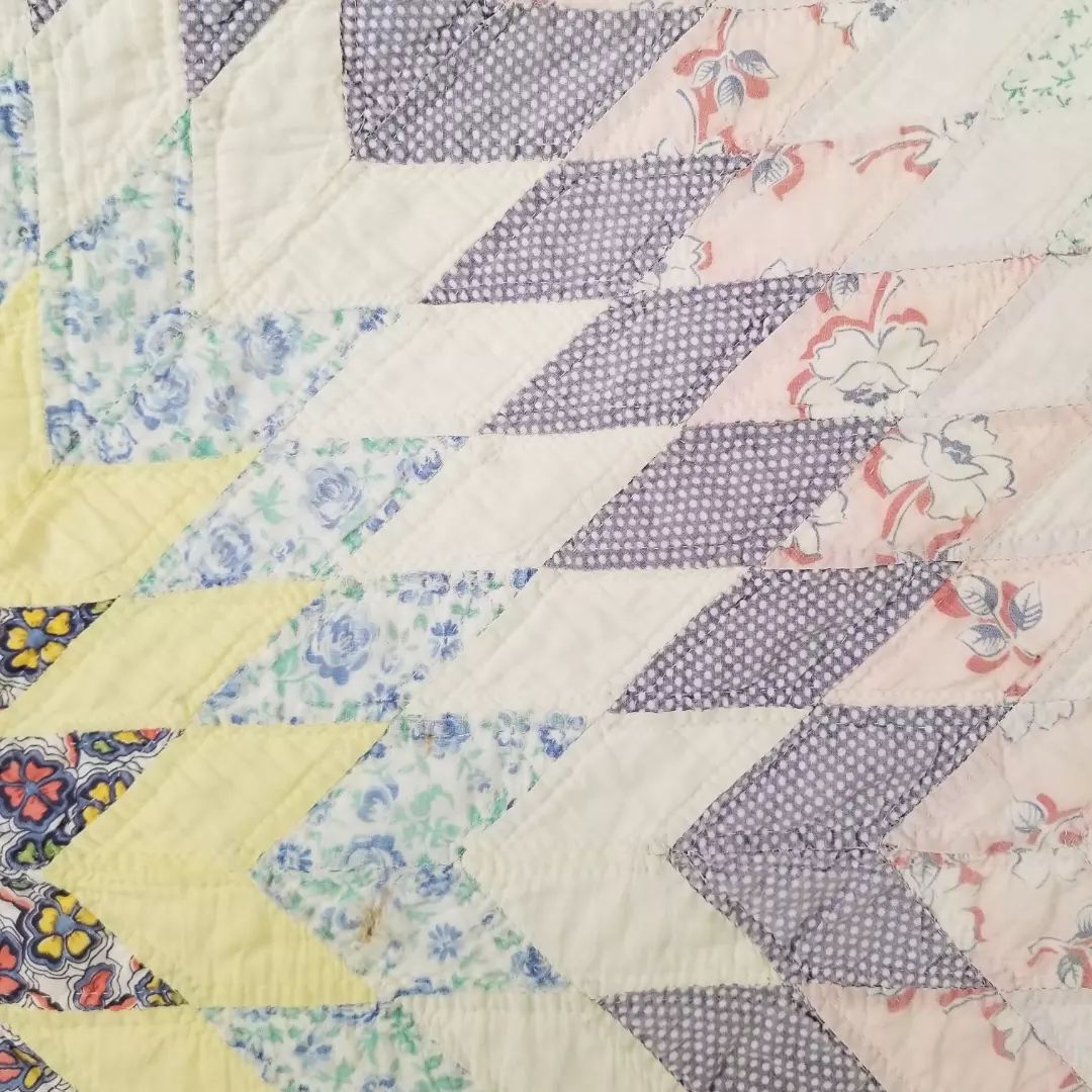 Pastel Lone Star Quilt