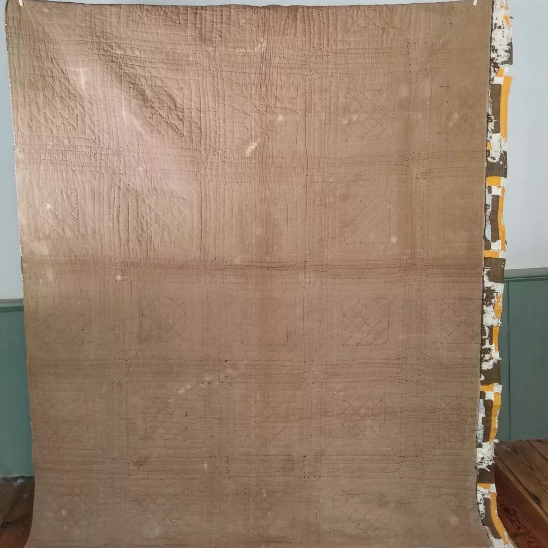 Cheddar Sashed Quilt