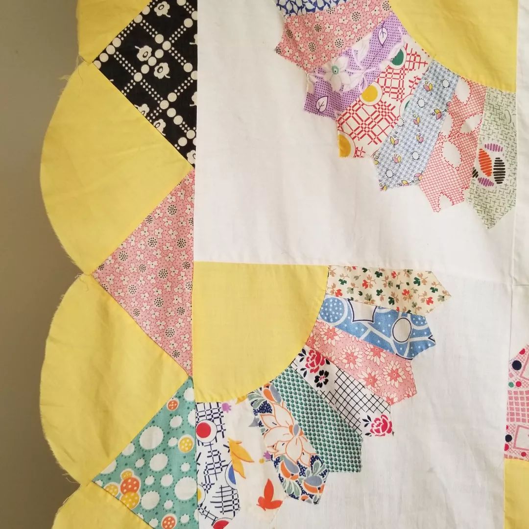 Dresden Plate Quilt TOP