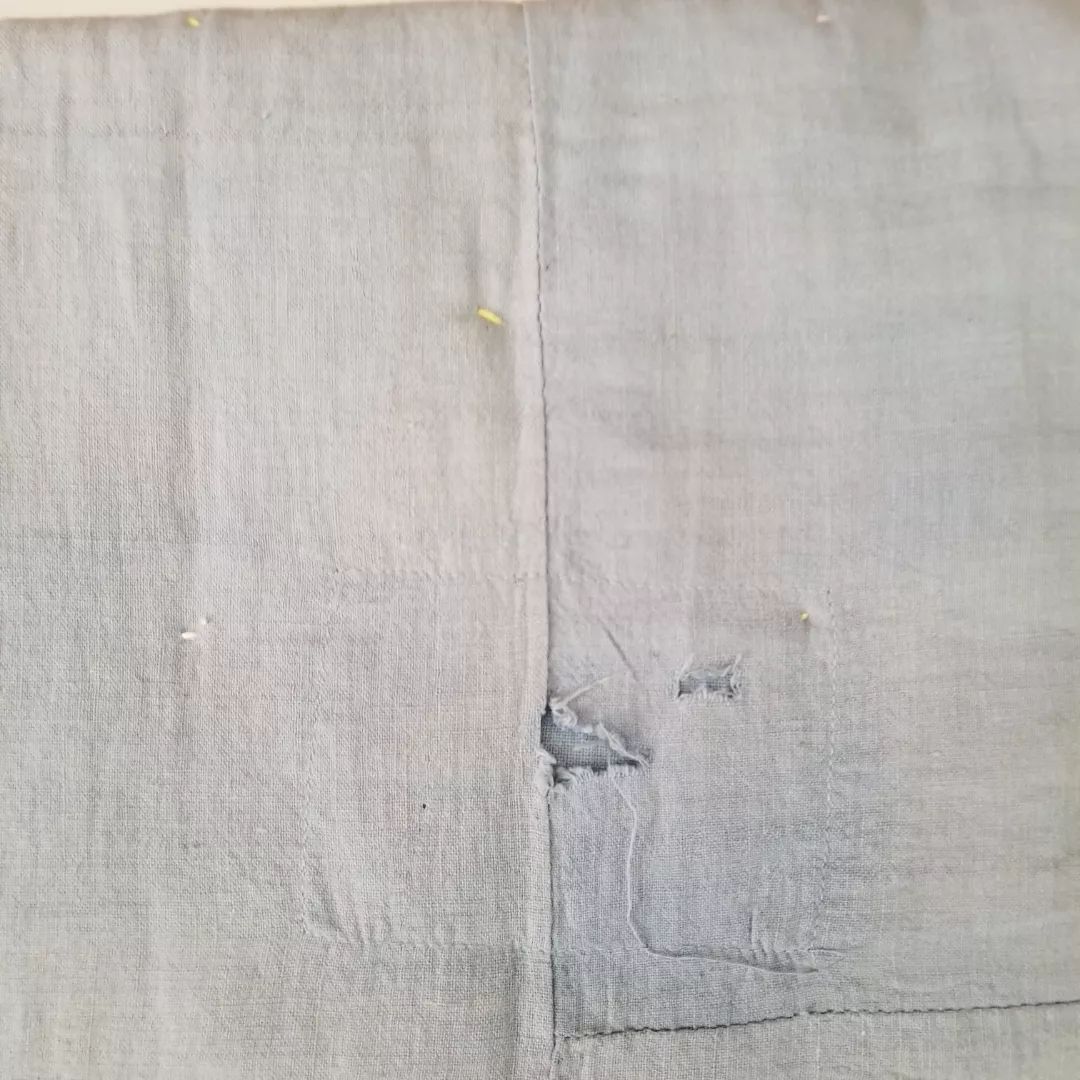 Half Triangle Sugar Sack Quilt