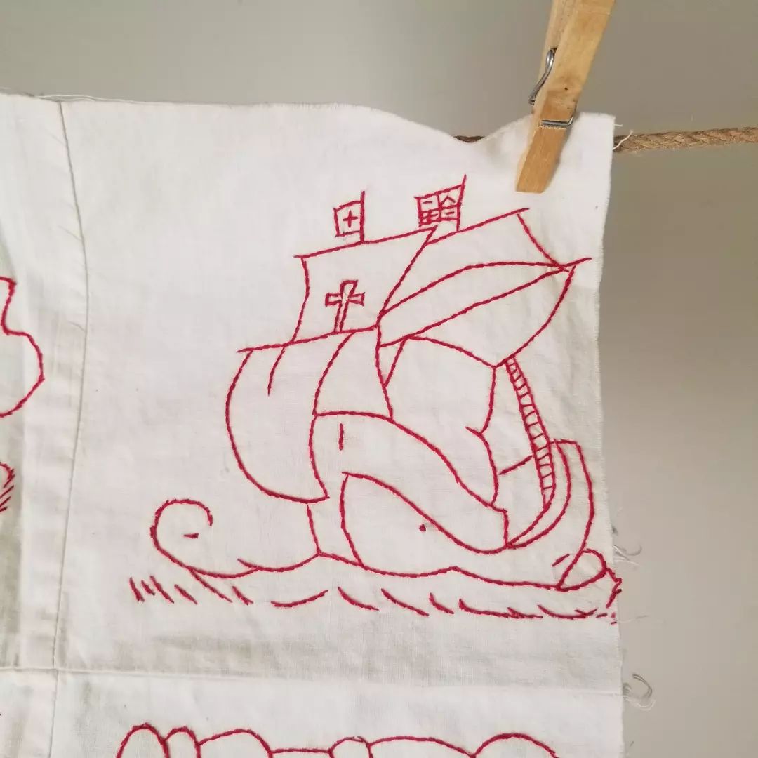 Redwork Quilt Blocks 2