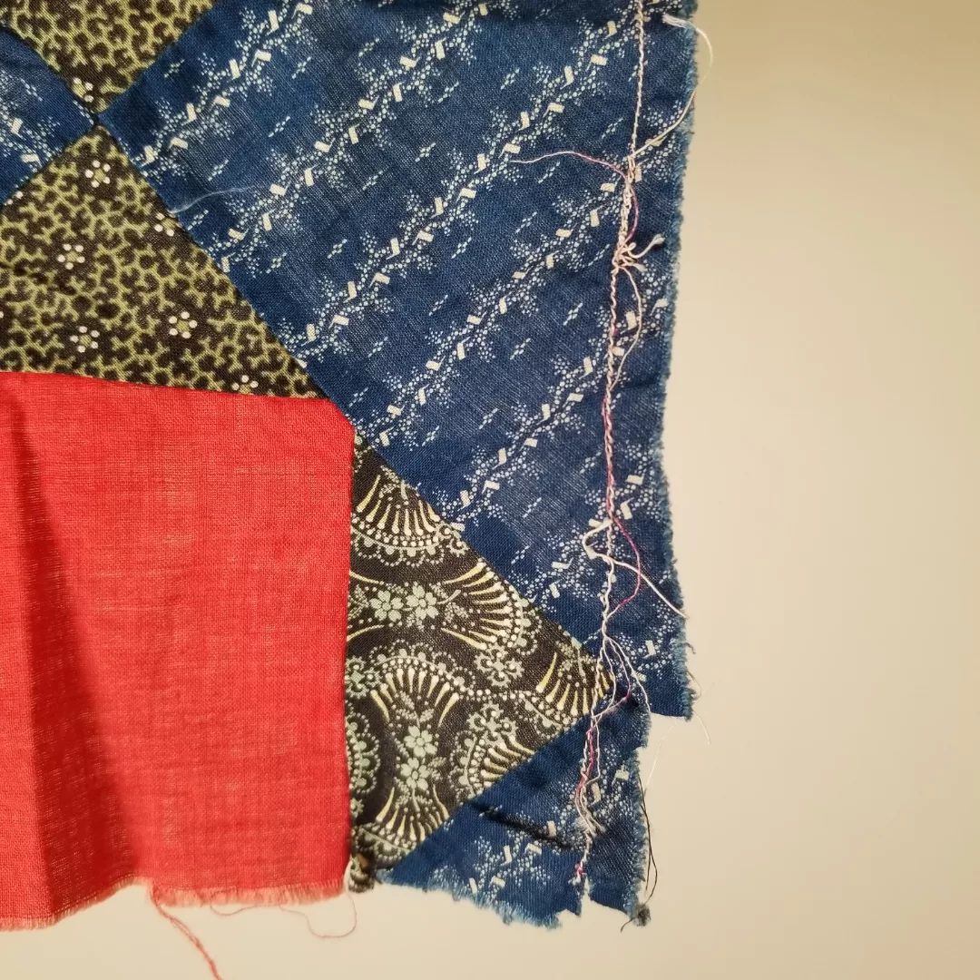 Little Indigo Quilt Section
