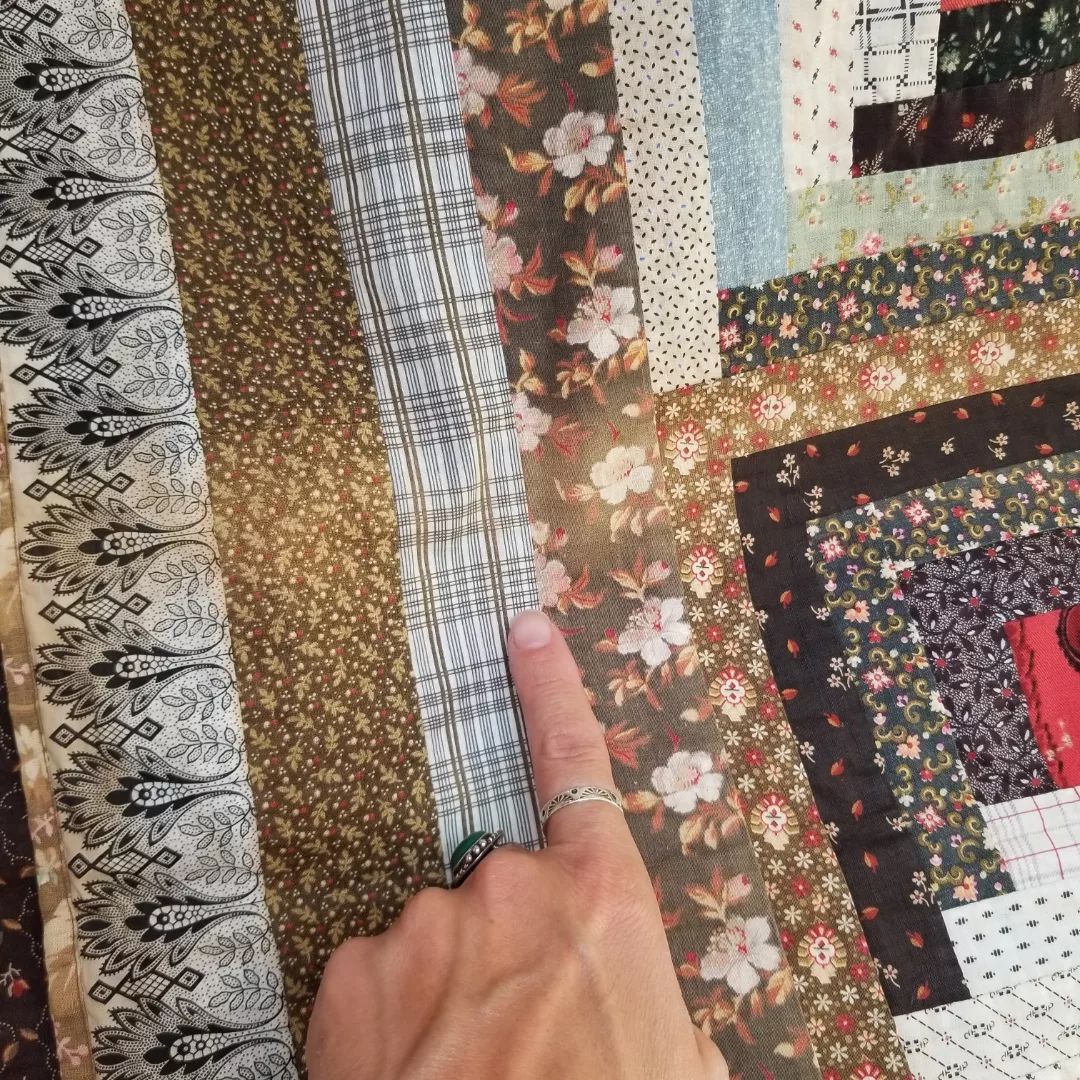Log Cabin Coverlet