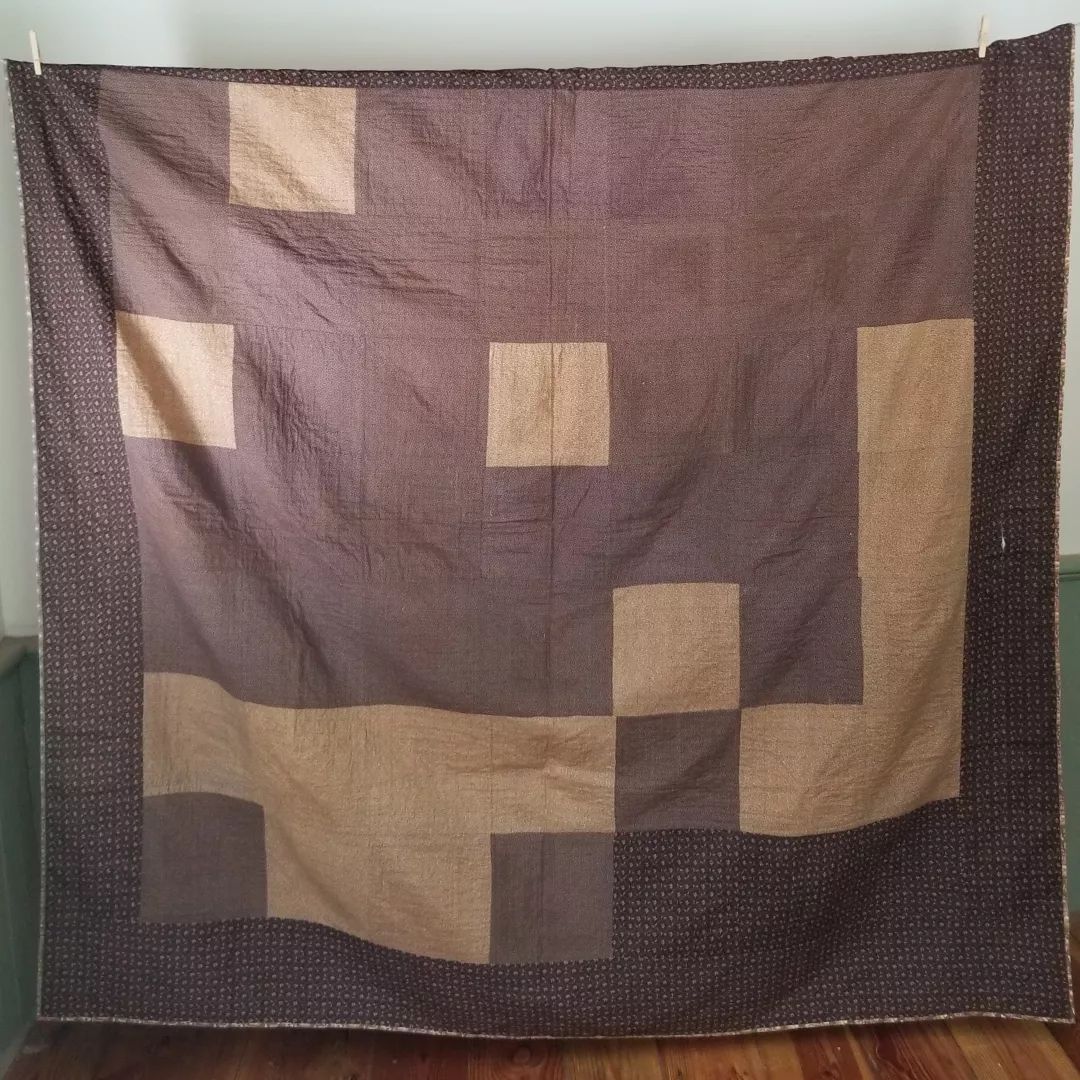 Log Cabin Coverlet