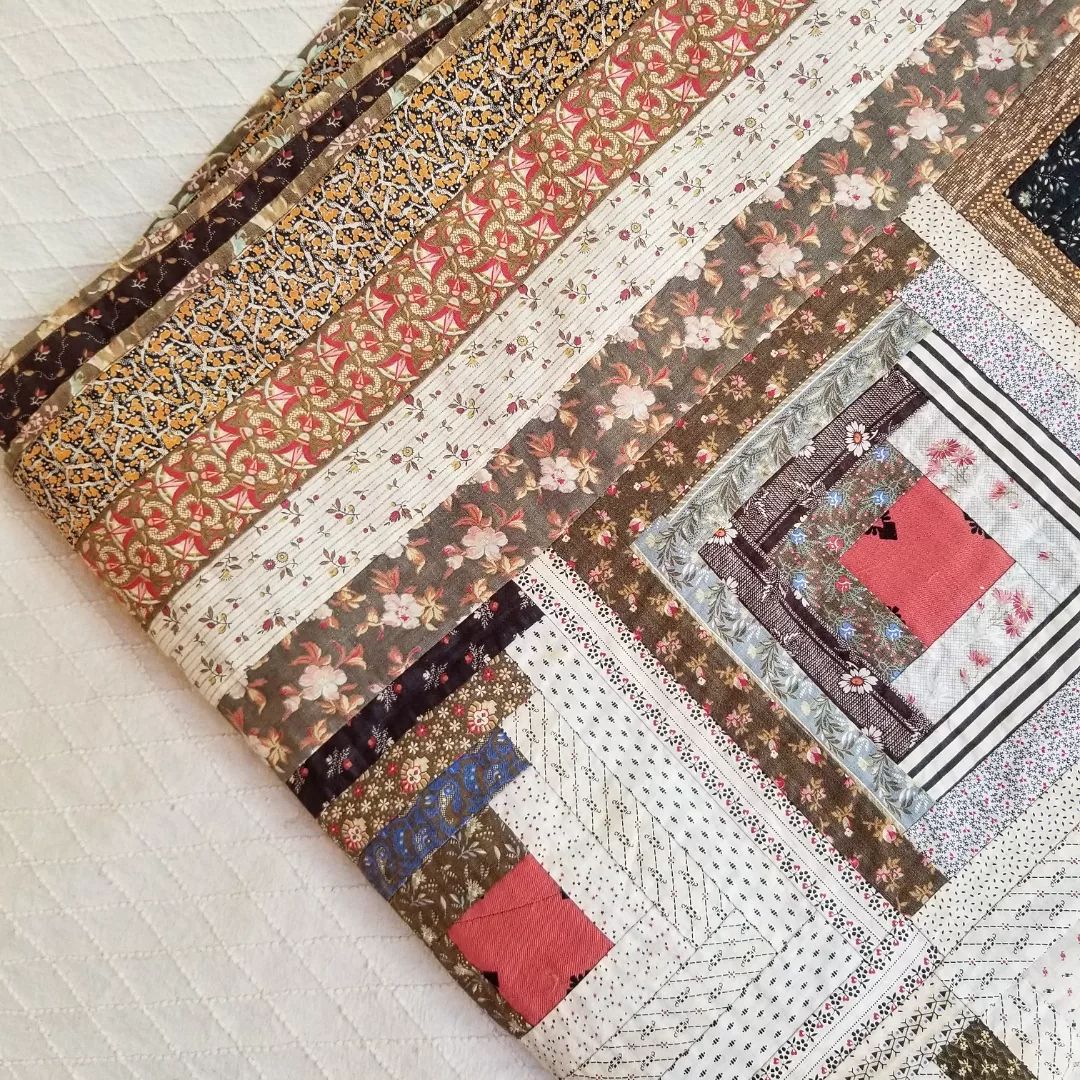 Log Cabin Coverlet