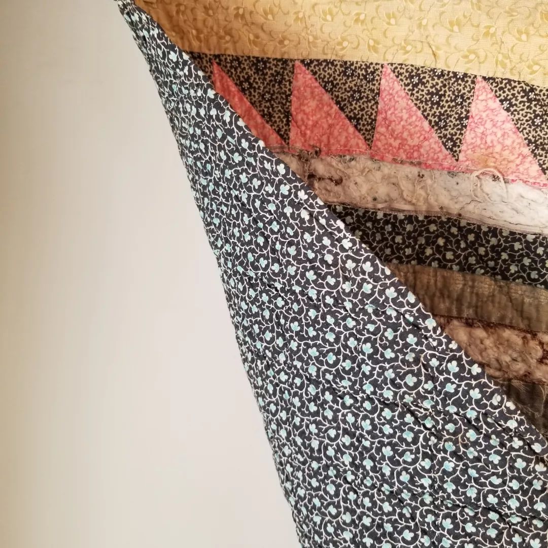 Log Cabin Crib Quilt