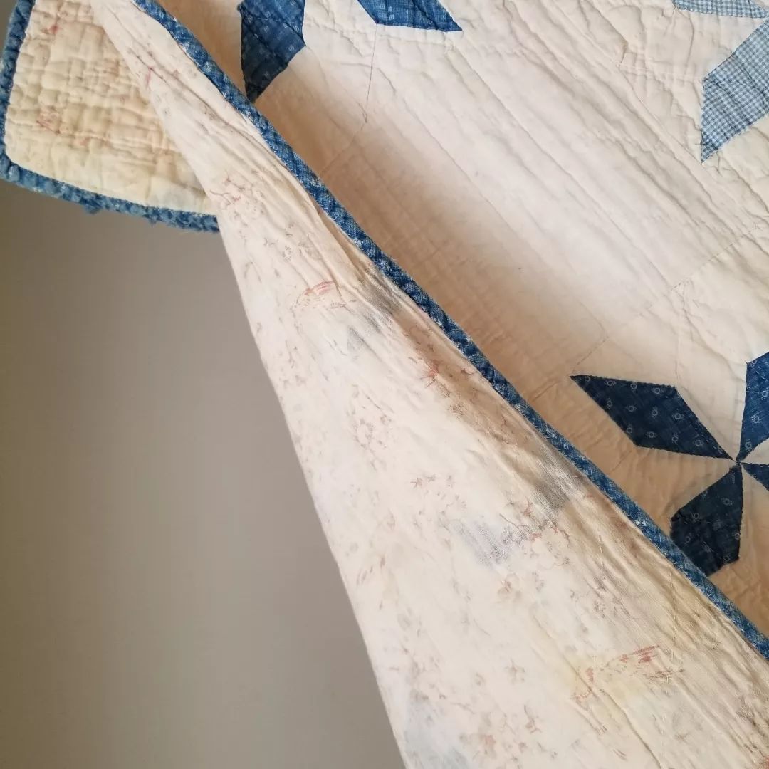 Indigo Pinwheel Quilt