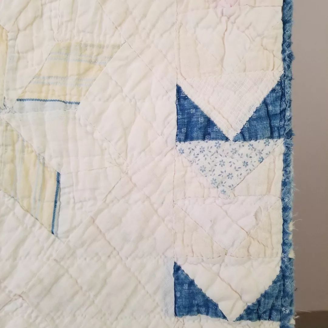 Indigo Pinwheel Quilt