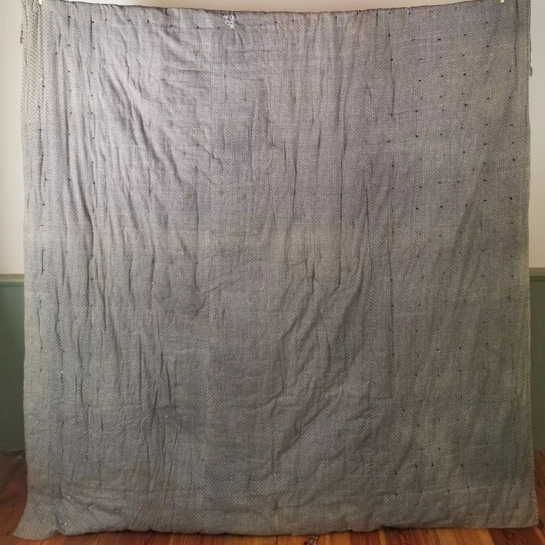 Red & Green Sashed Quilt