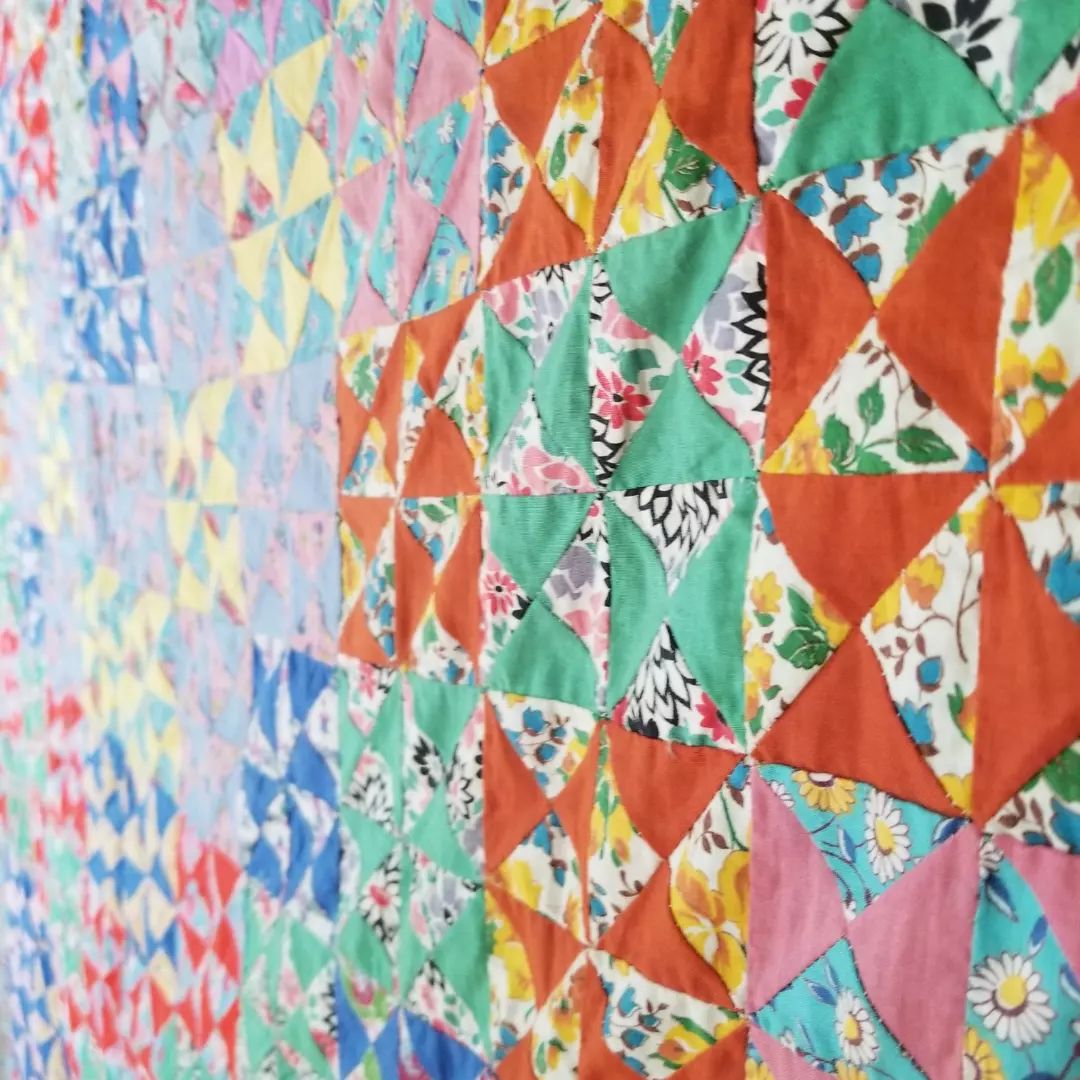 Hand Pieced Quilt Top