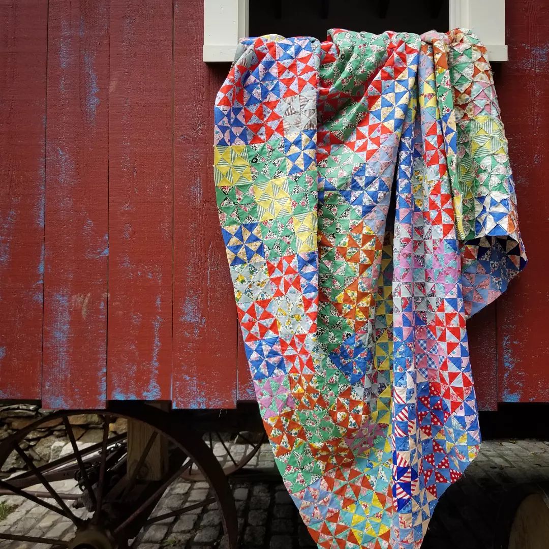 Hand Pieced Quilt Top
