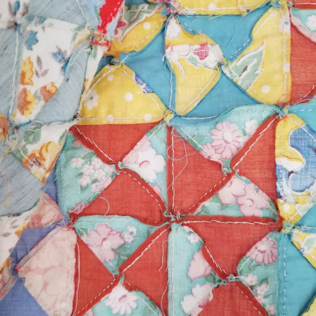 Hand Pieced Quilt Top