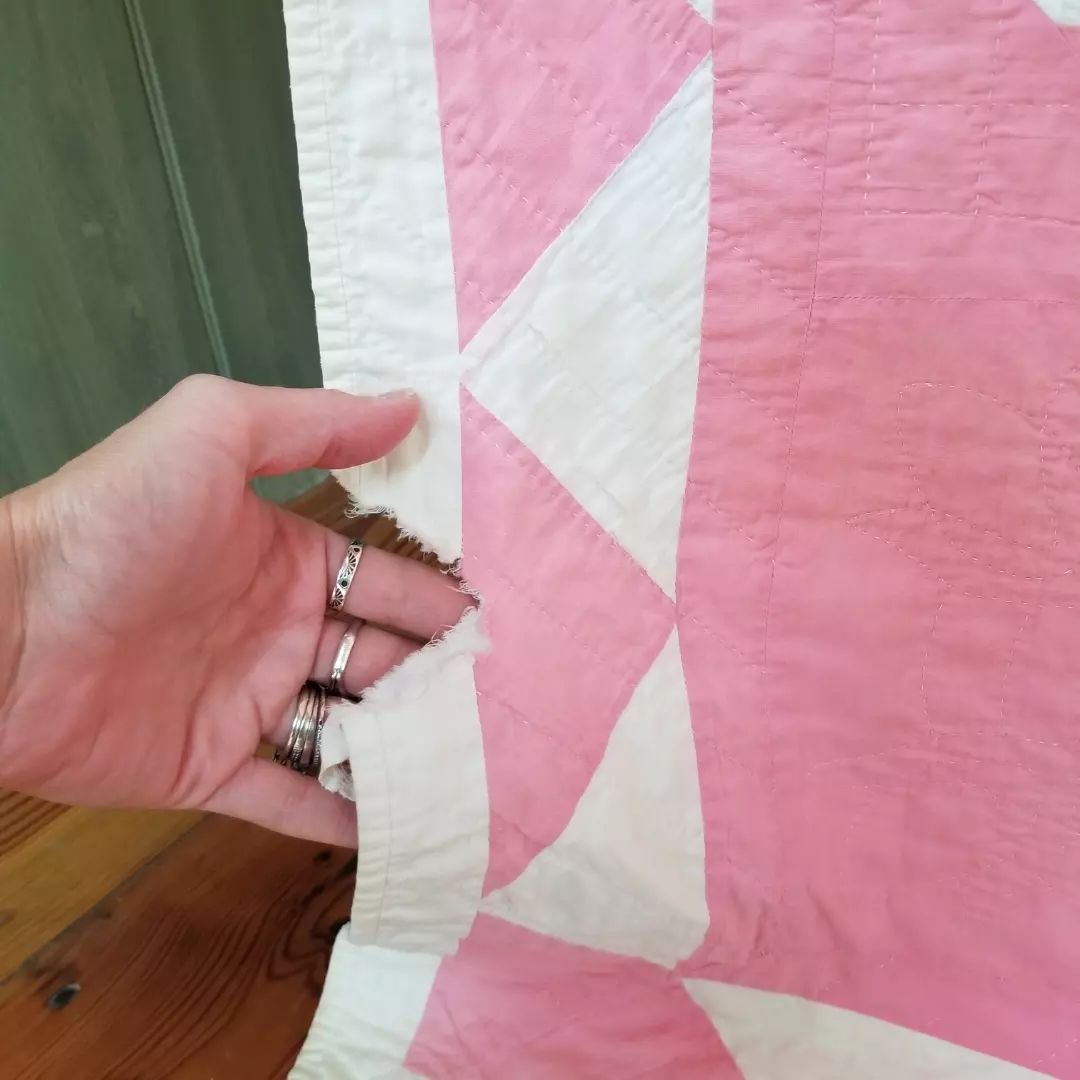 Pink and White Snail Trail