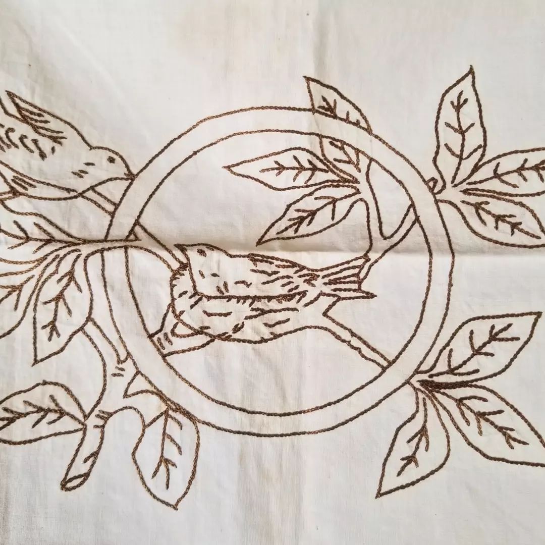 Embroidered Loose Block