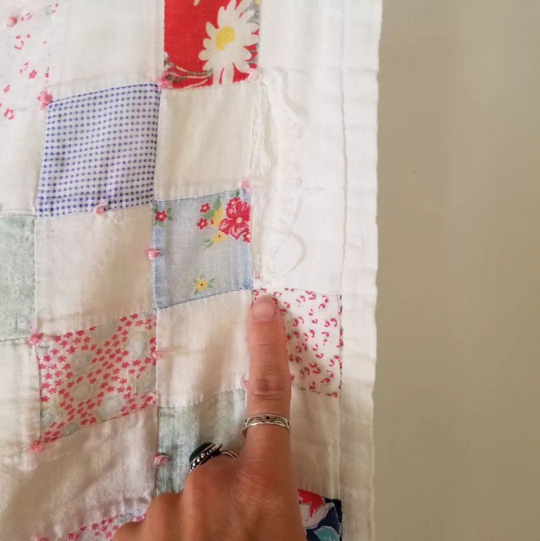 Patchwork Crib Quilt