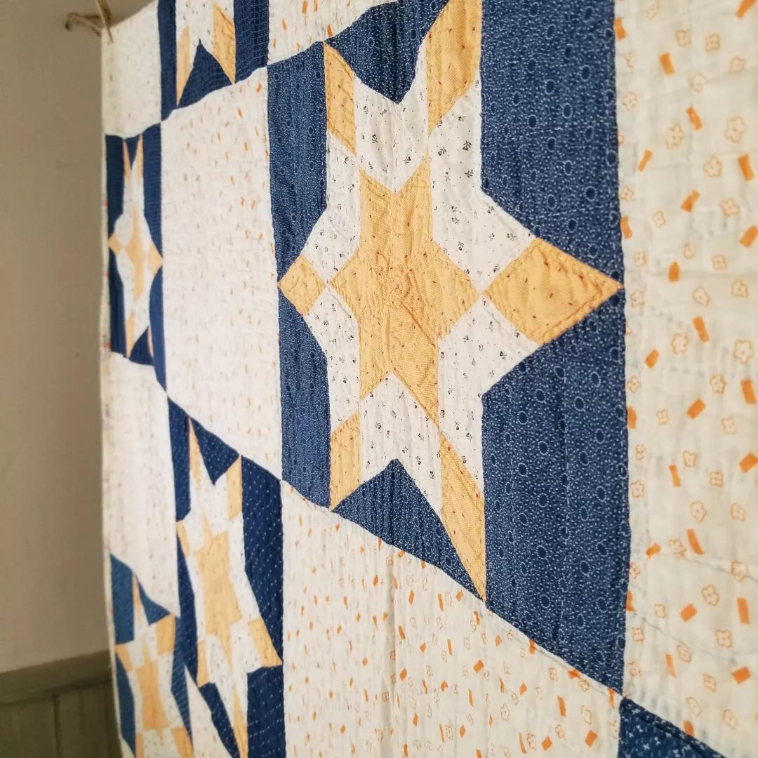 Indigo Star Quilt