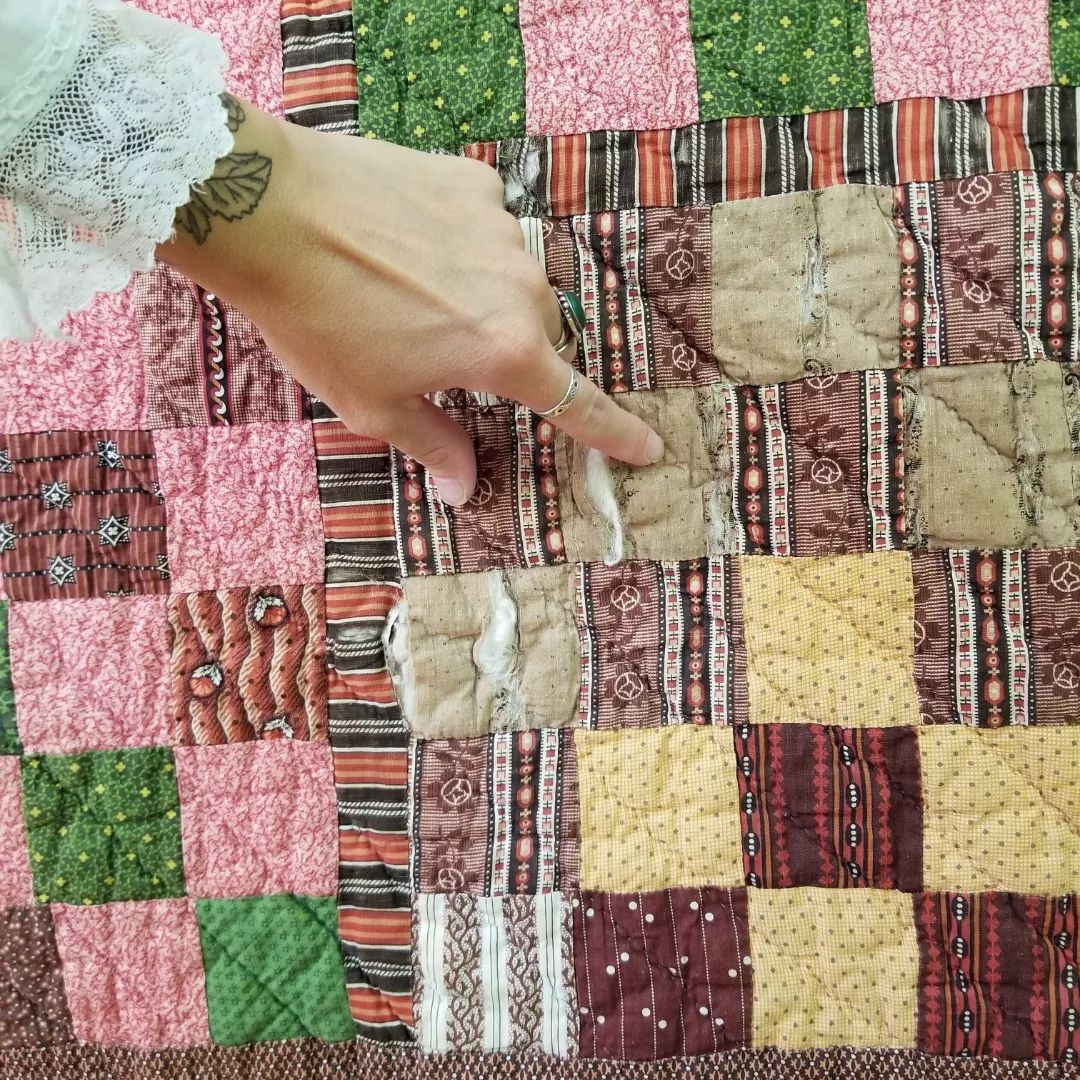 Madder Feedback Quilt