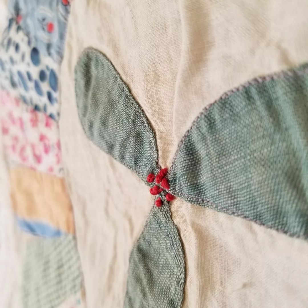 Friendship Flower Quilt Top