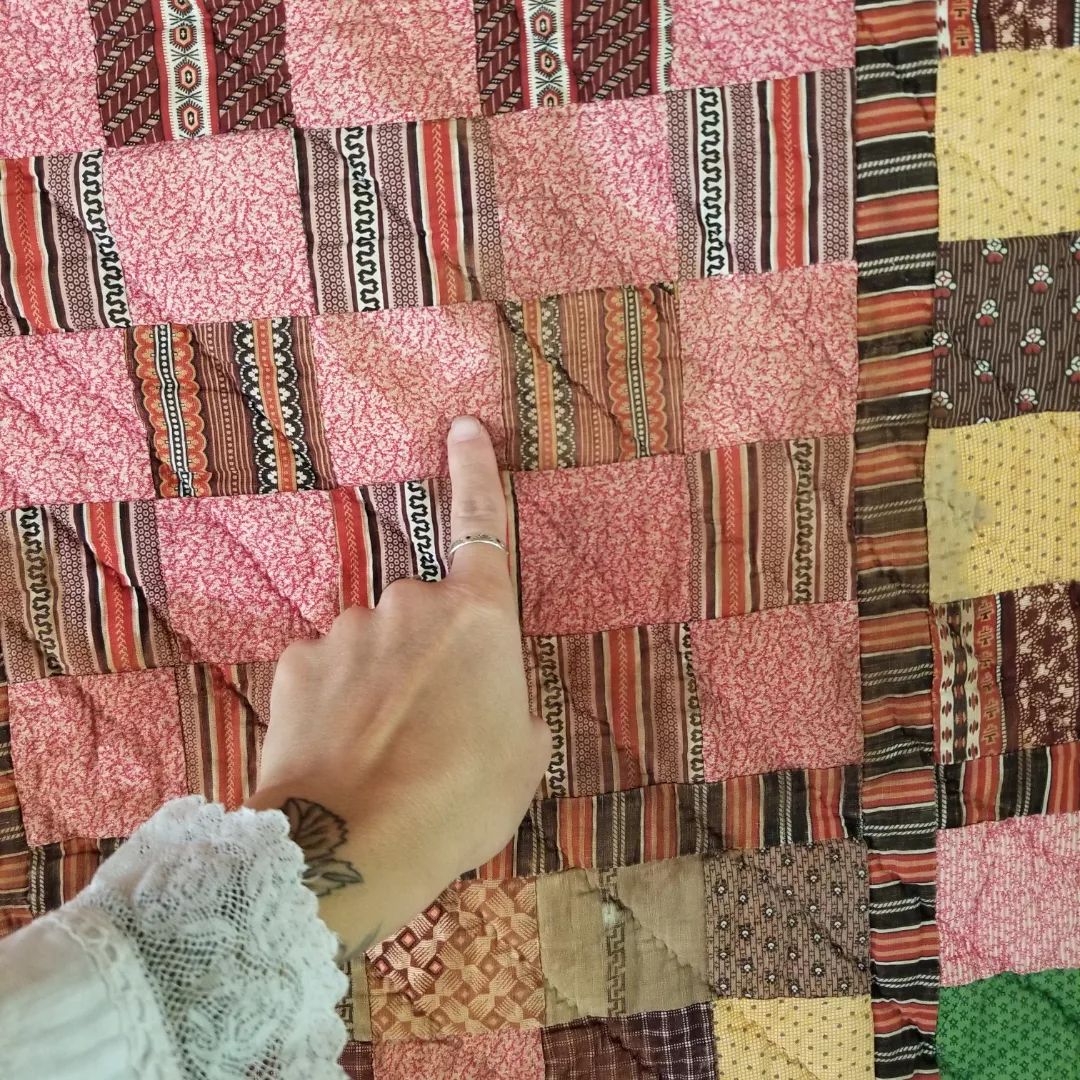 Madder Feedback Quilt