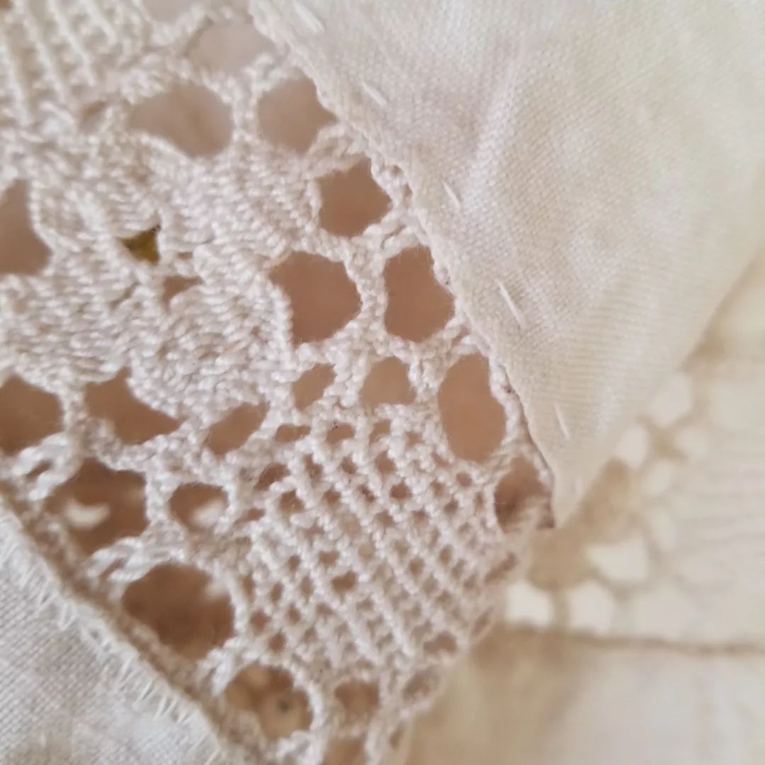 Handmade, Embroidered Table Runner