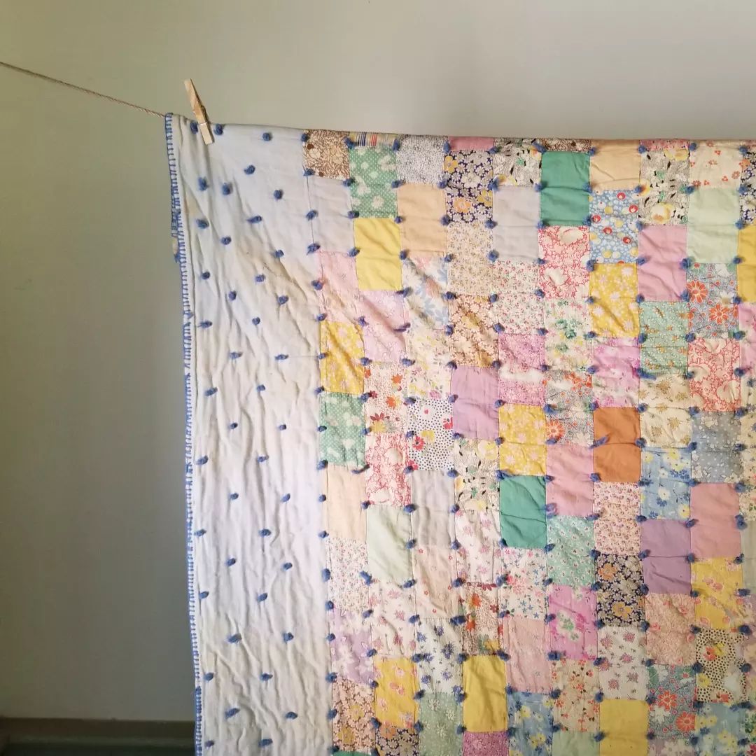 Hand Tied Sugar Quilt