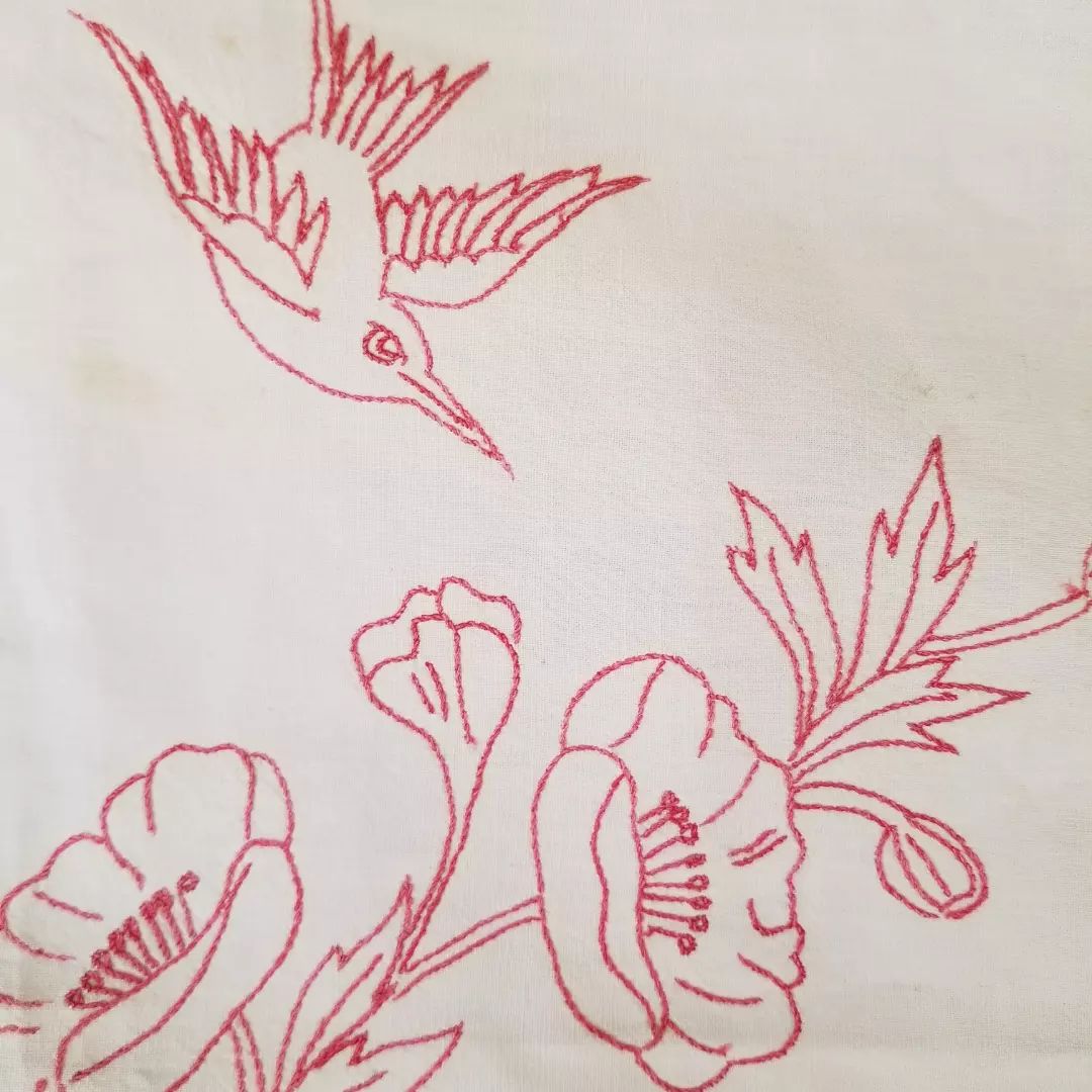 Redwork Runner