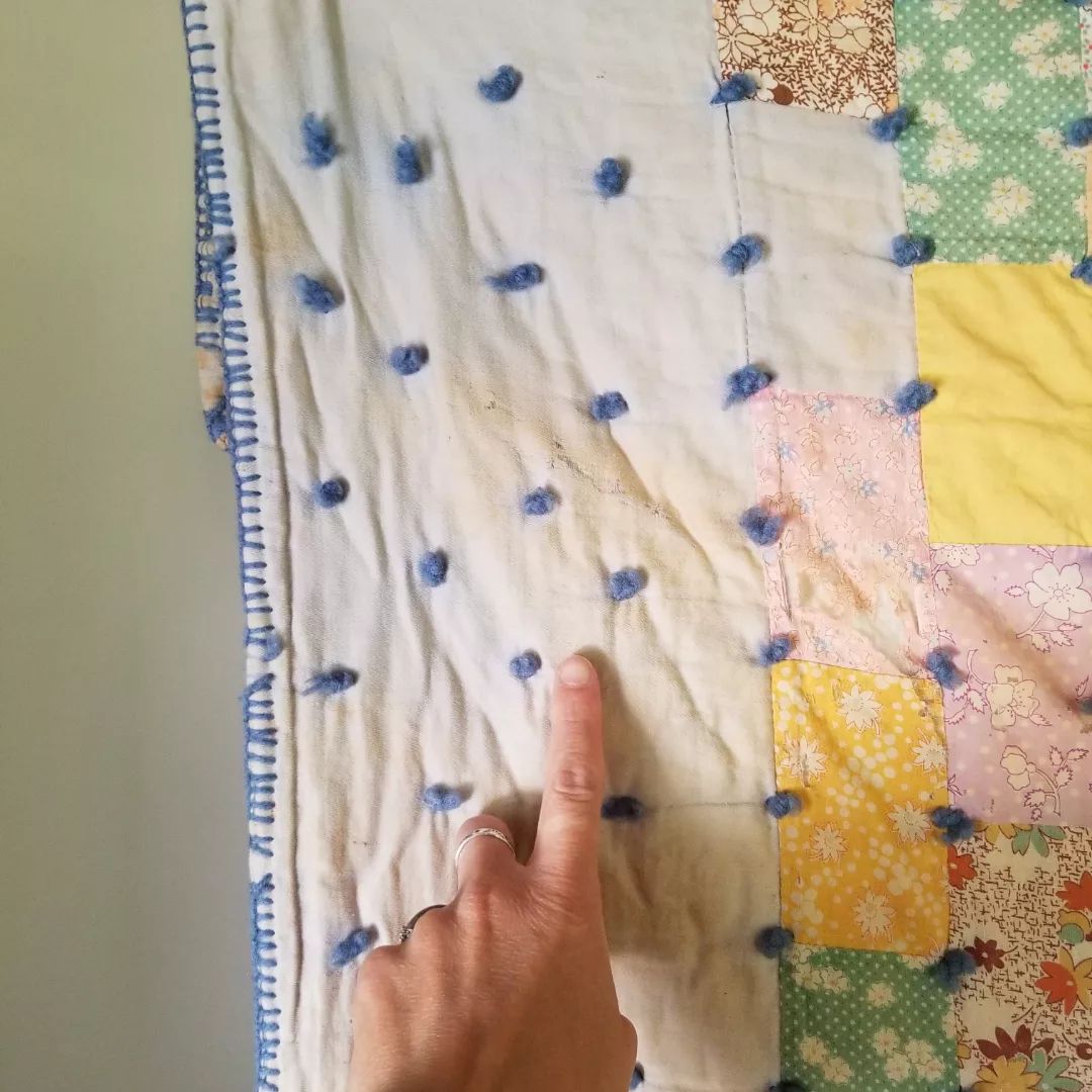 Hand Tied Sugar Quilt
