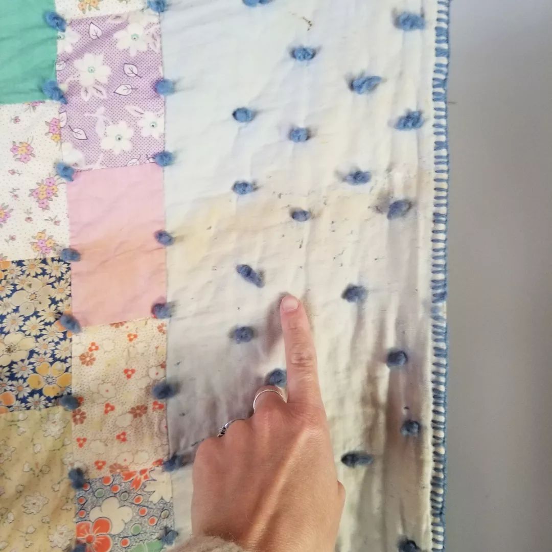 Hand Tied Sugar Quilt
