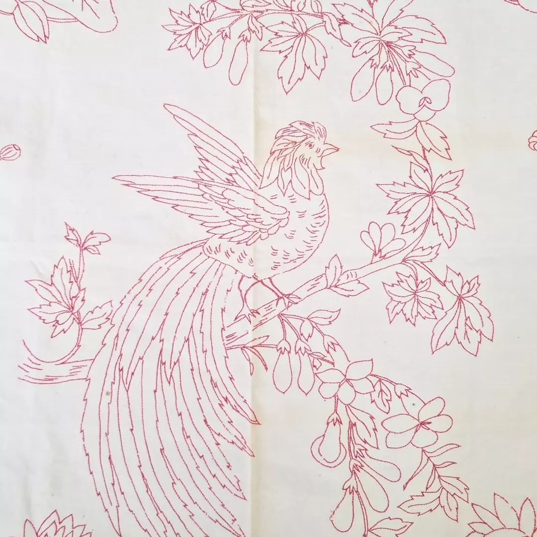 Redwork Runner