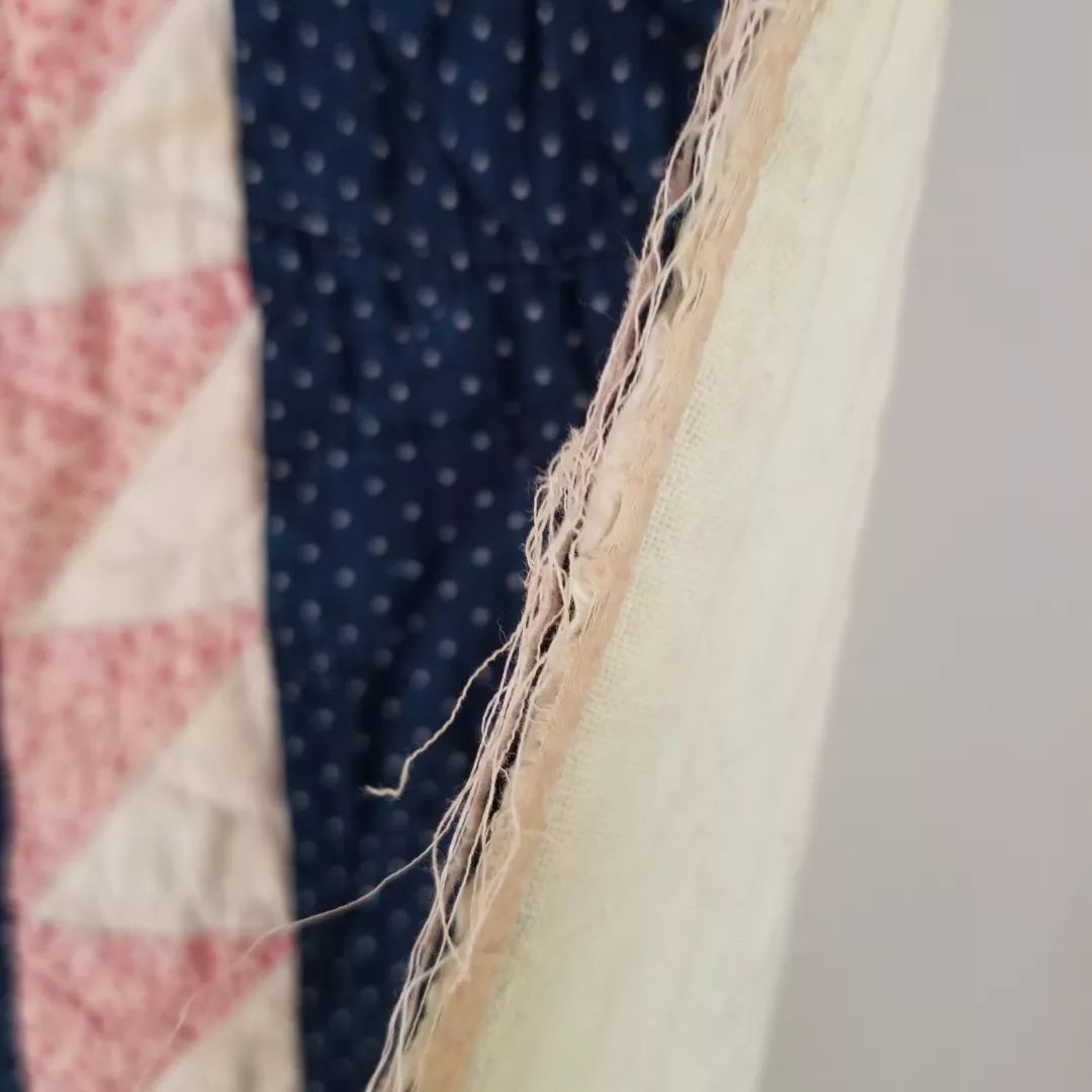 Indigo and Pink Quilt