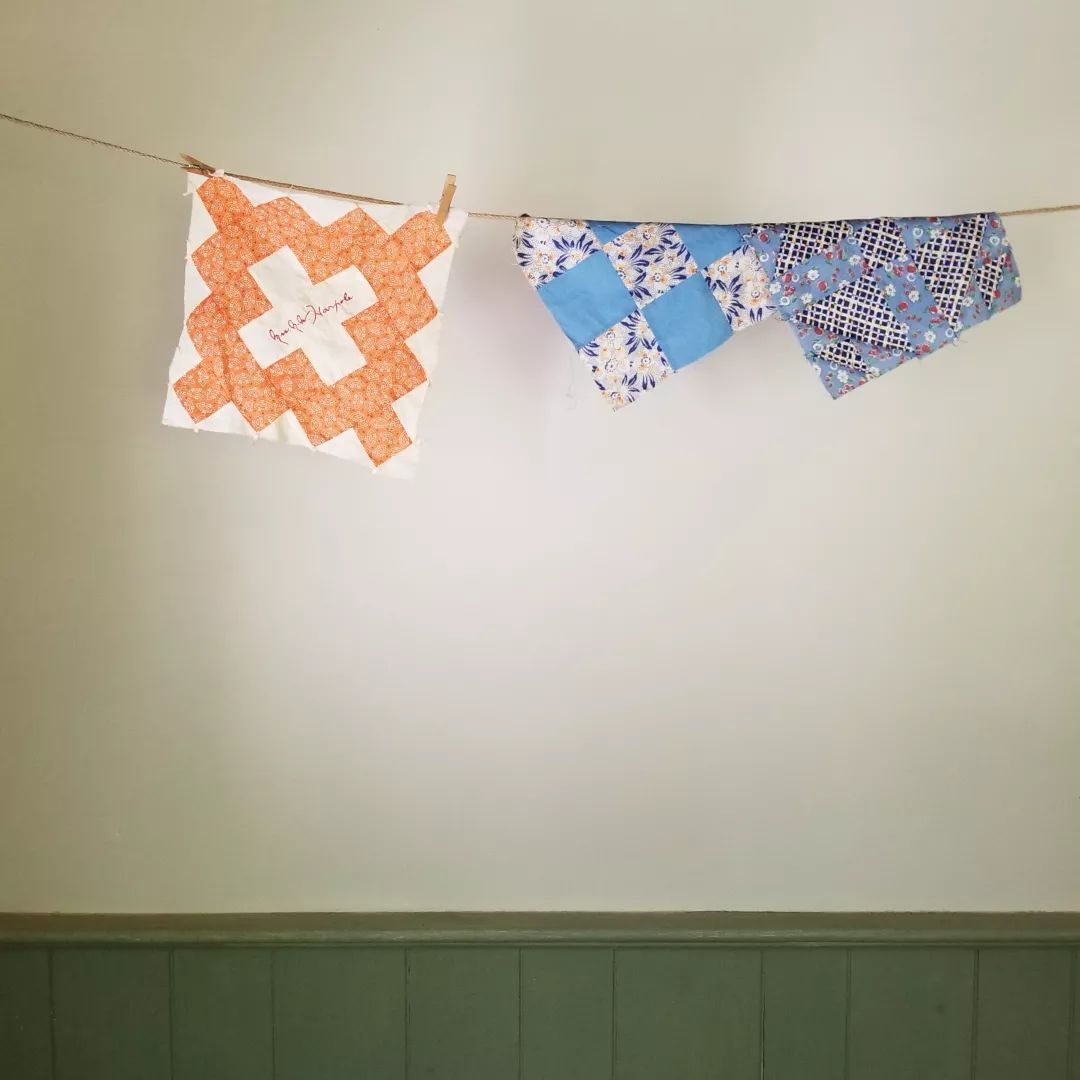 Set of 3 Quilt Blocks