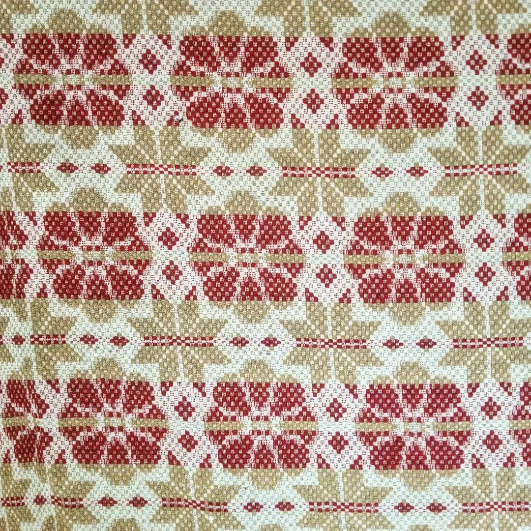 Overshot Wool Coverlet