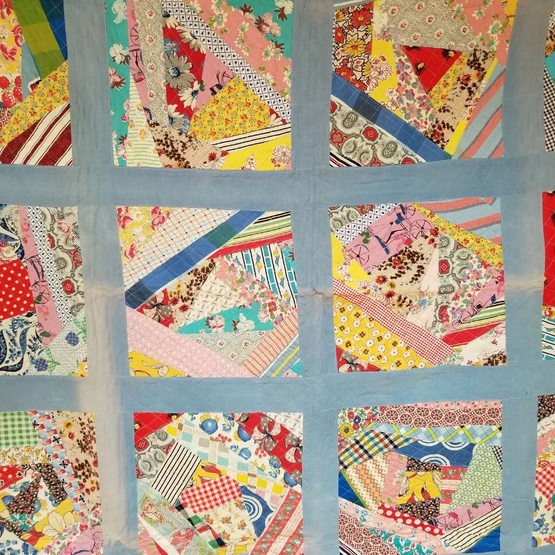 Mid 20th Century String Quilt