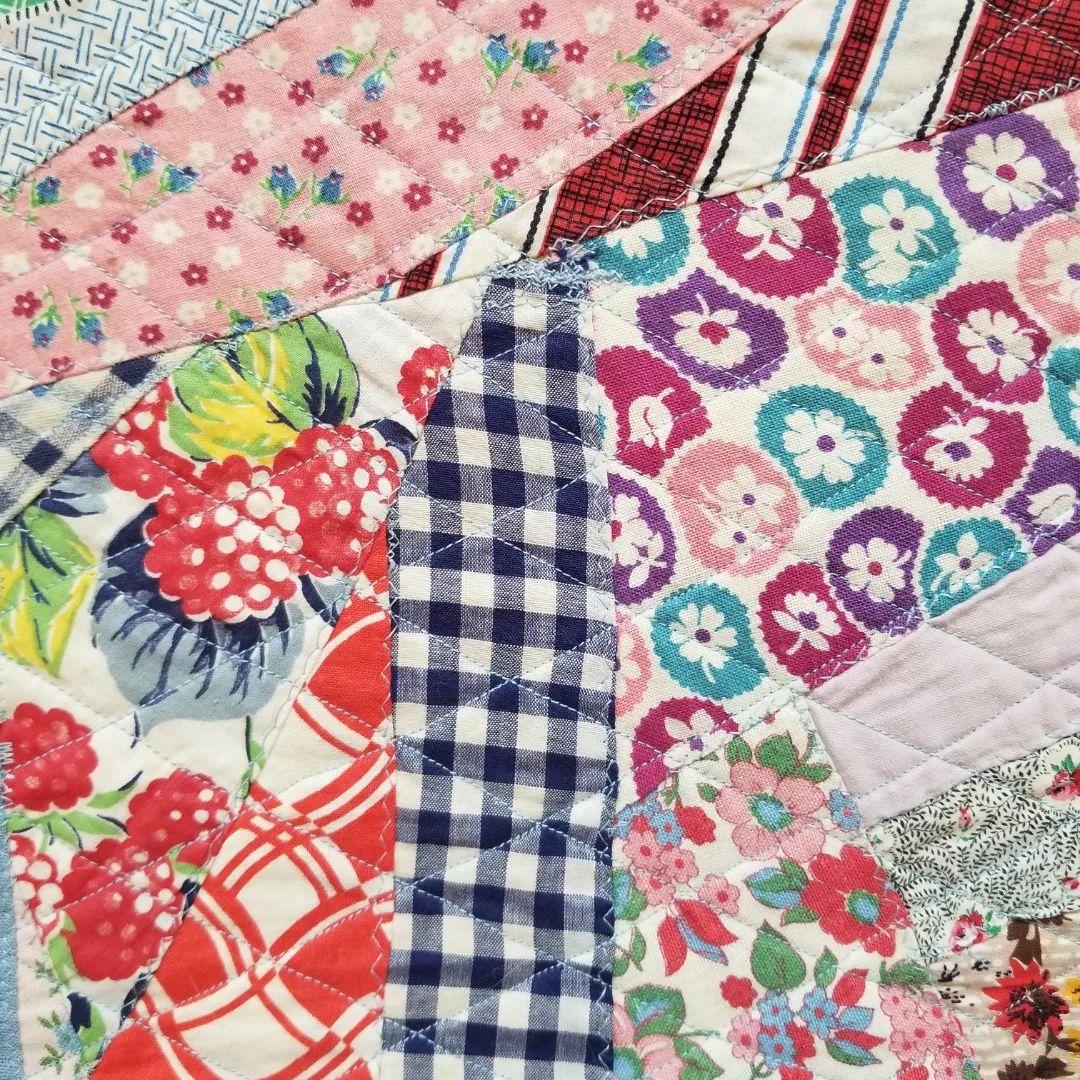 Mid 20th Century String Quilt