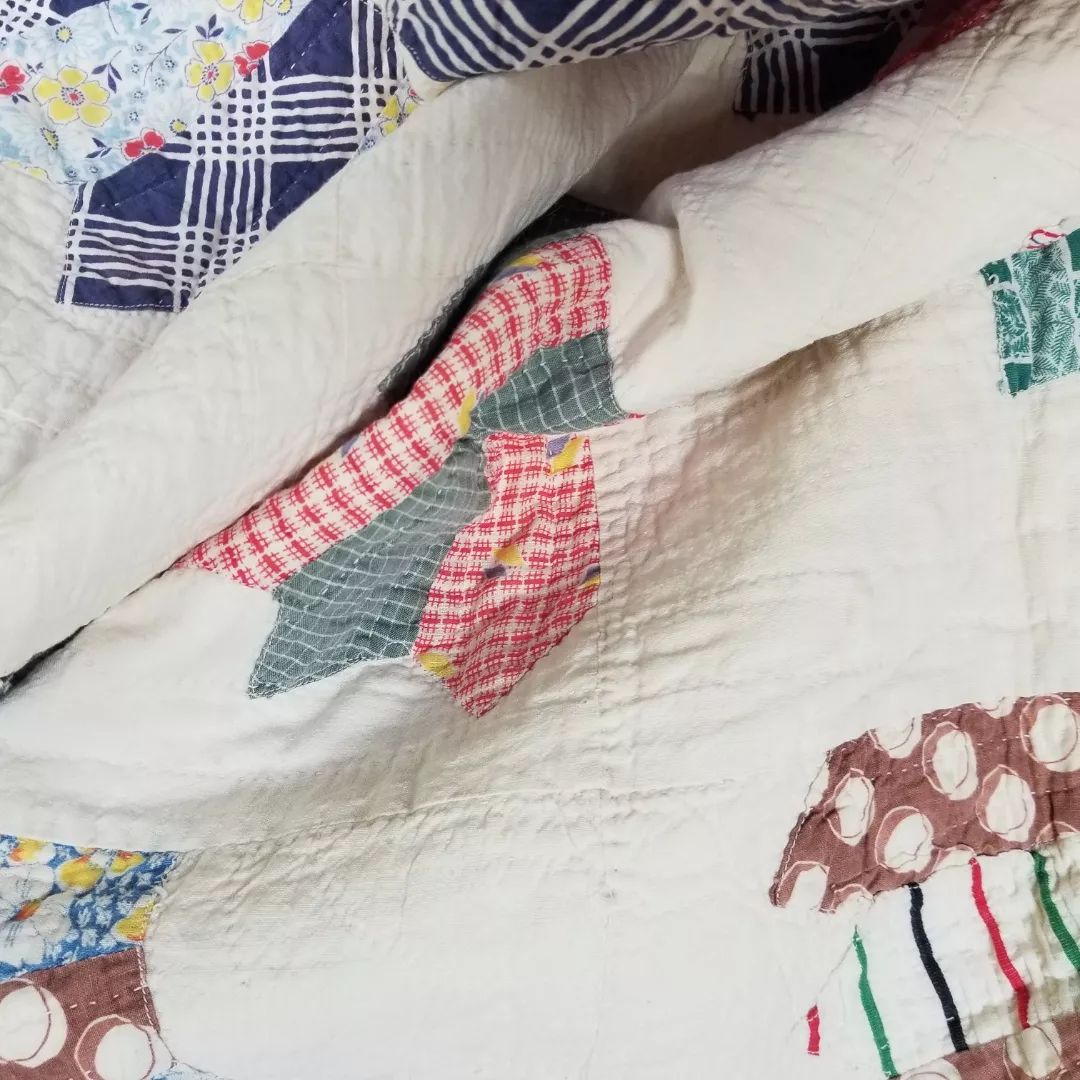 Flour Sack Fans Quilt 2