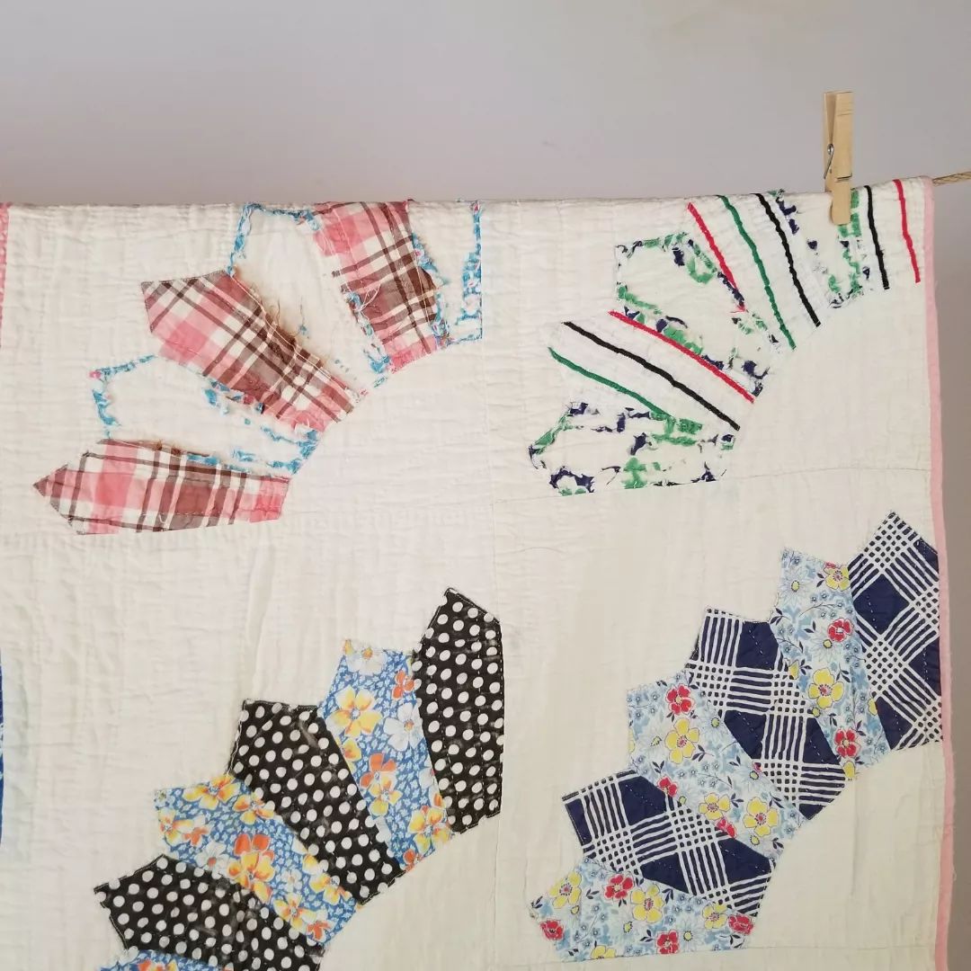 Flour Sack Fans Quilt 2