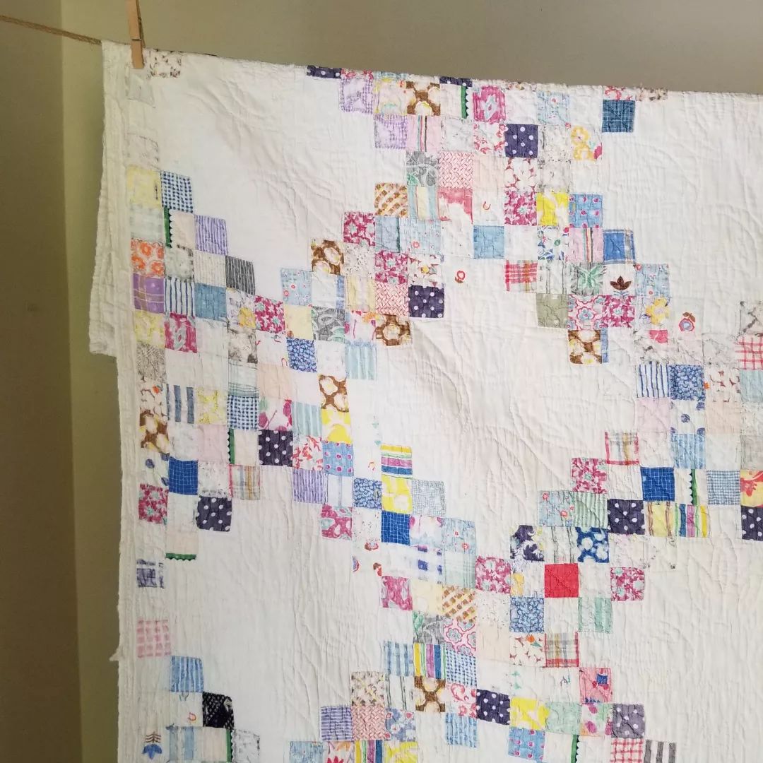 Double Irish Chain Quilt