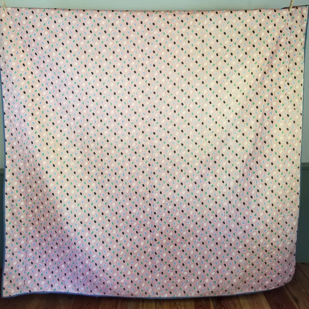 Pale Hues Patchwork Quilt