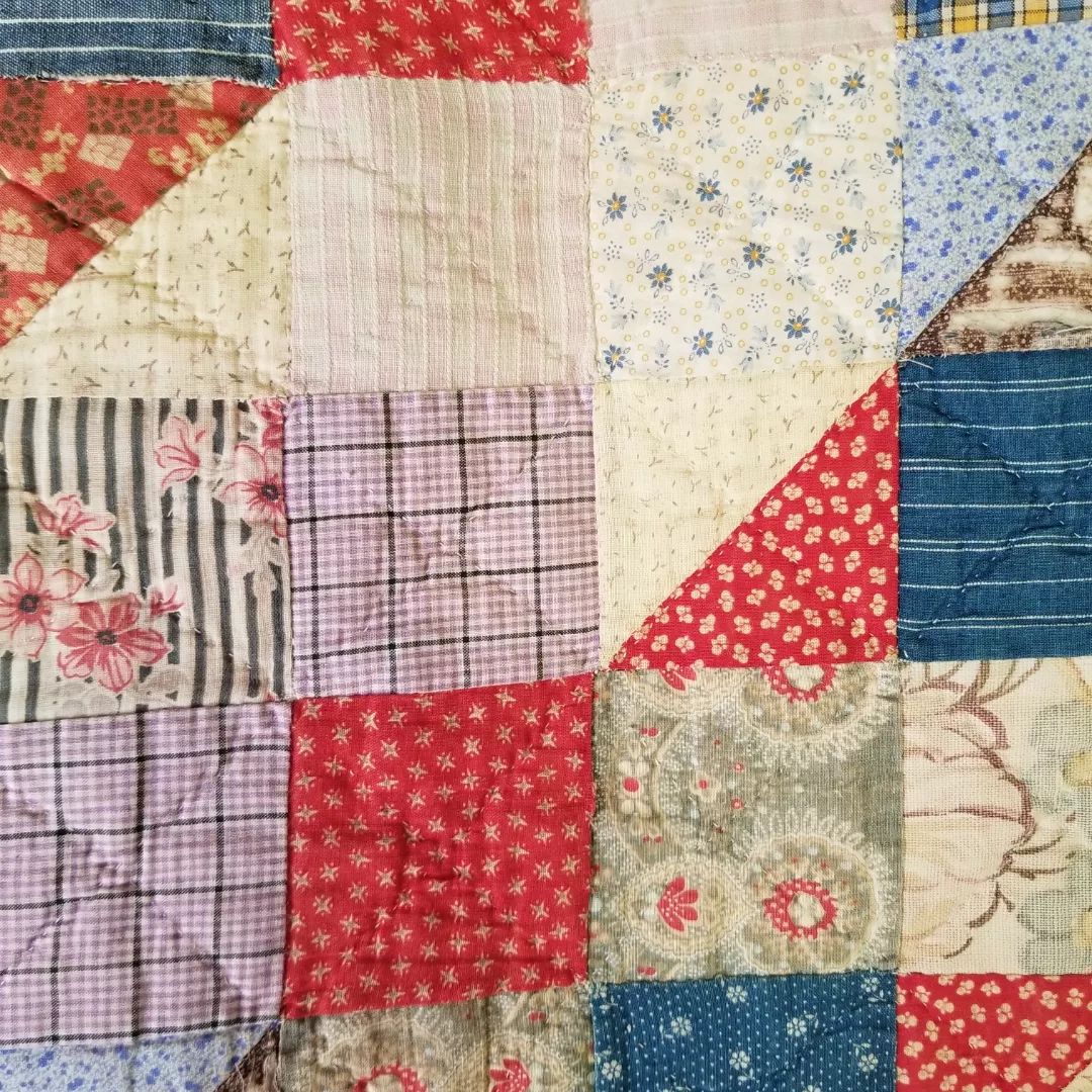 Perkiommen Valley Split 9 Patch Quilt
