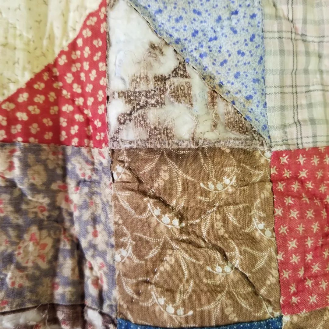 Perkiommen Valley Split 9 Patch Quilt