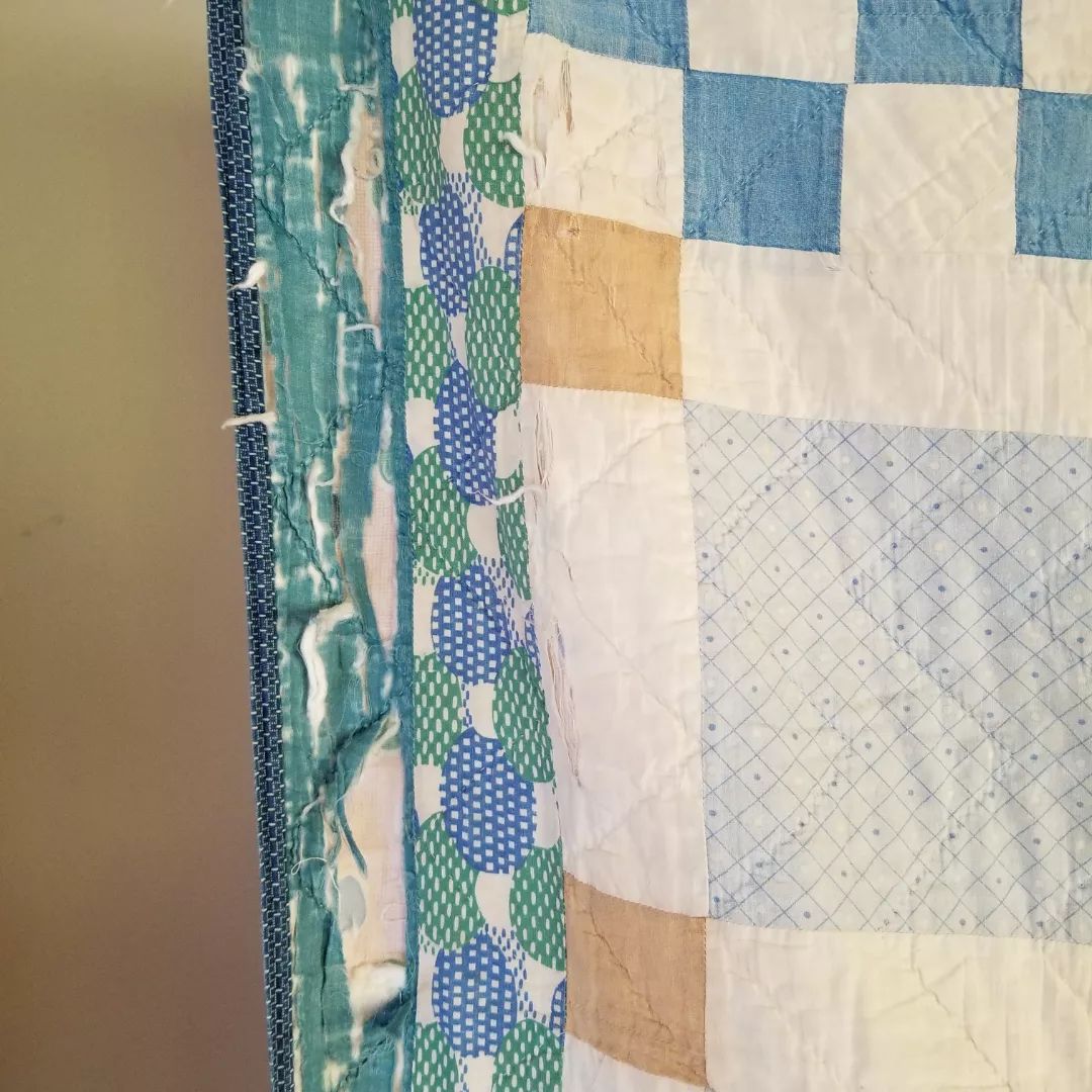 Pale Hues Patchwork Quilt