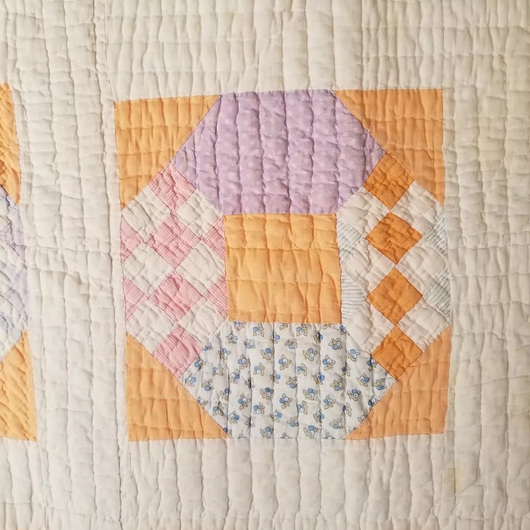 Peach Quilt, Ozark Tile Variation