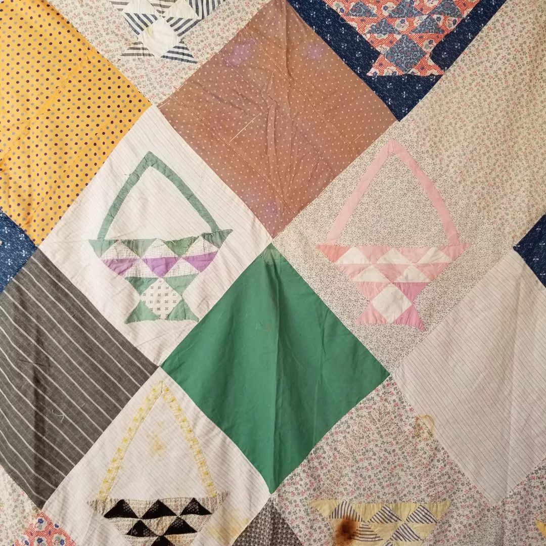 Imperfect Baskets Quilt Top