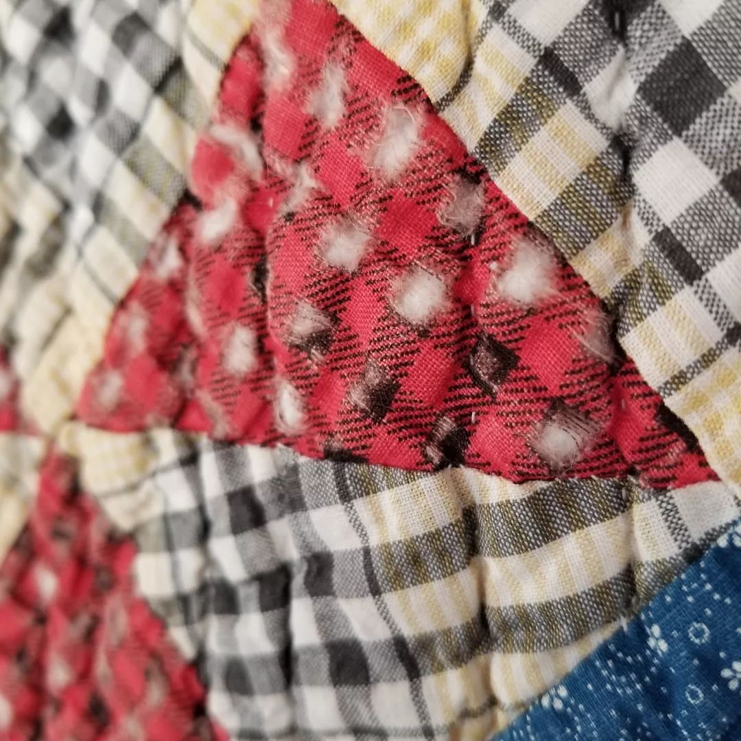 Indigo Shirting Quilt