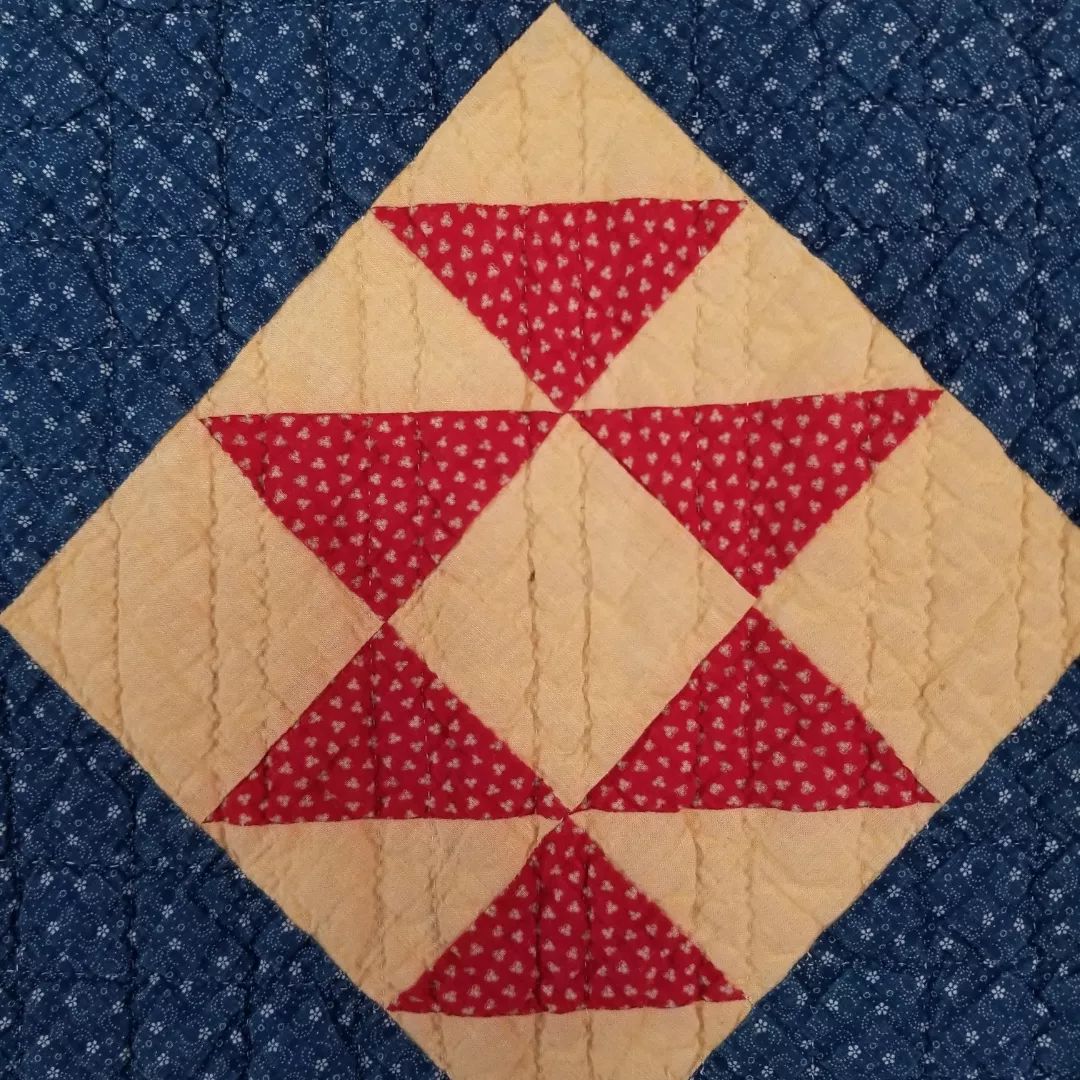 Indigo Shirting Quilt