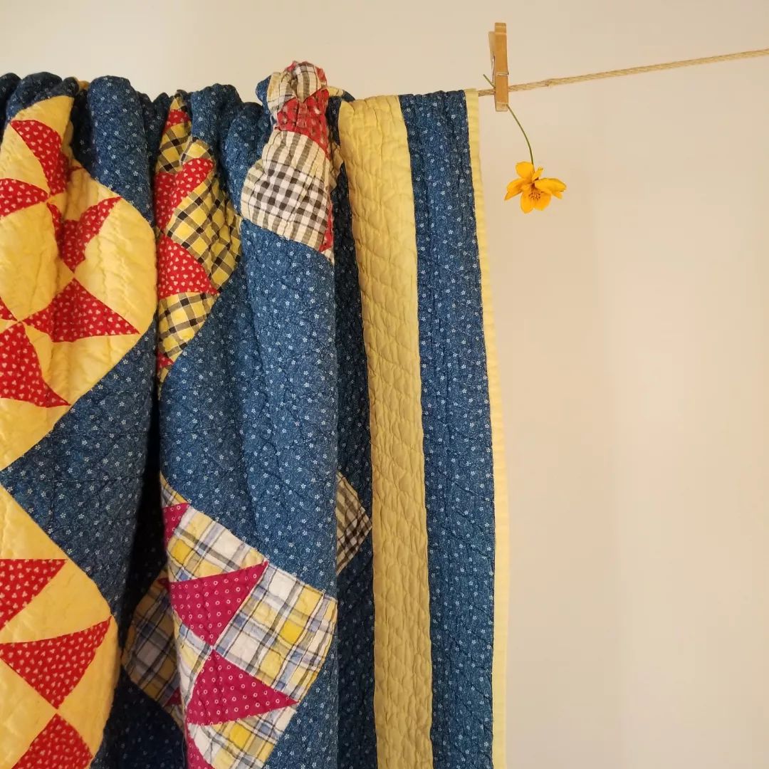 Indigo Shirting Quilt