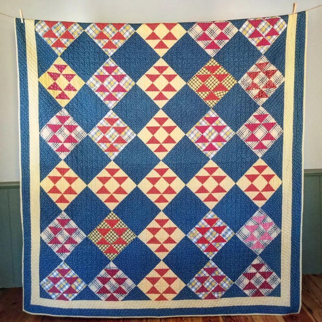 Indigo Shirting Quilt